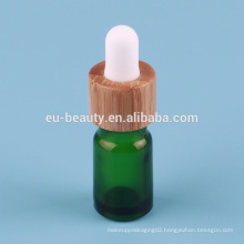 green bamboo dropper bottle glass bottle essential oil glass bottle